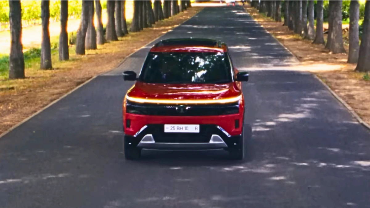 Tata Sierra 2025 Interior Footage Dropped