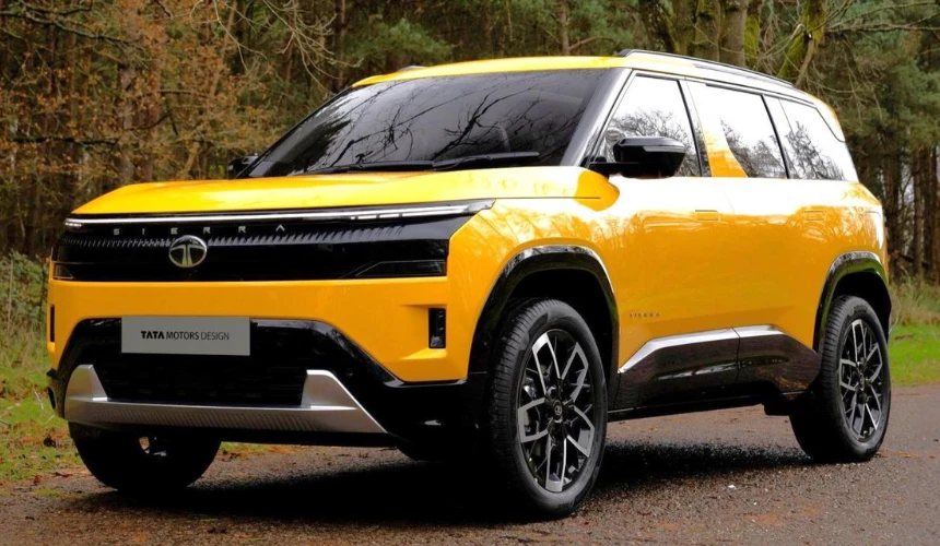 Tata Sierra Continues Testing, Massive Road Presence