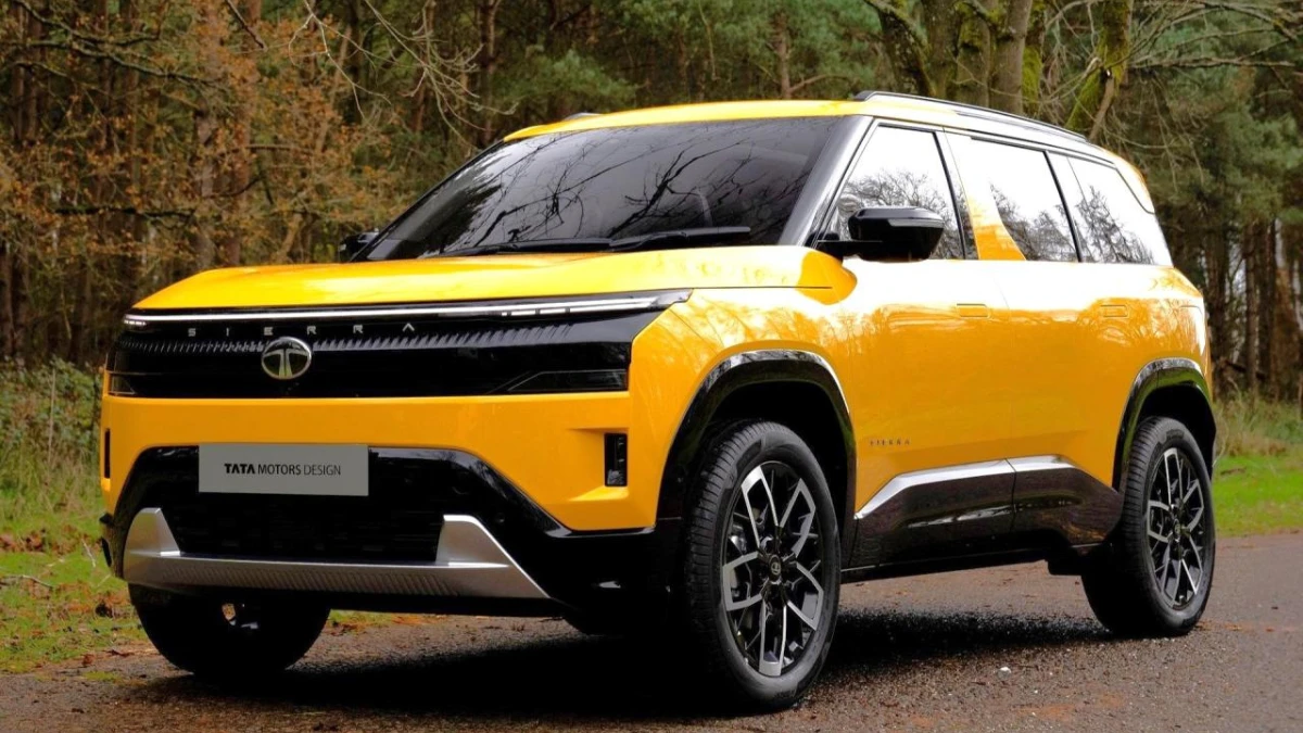 Tata Sierra Base Variant Spied - Steel Rims, Halogen Headlamps
