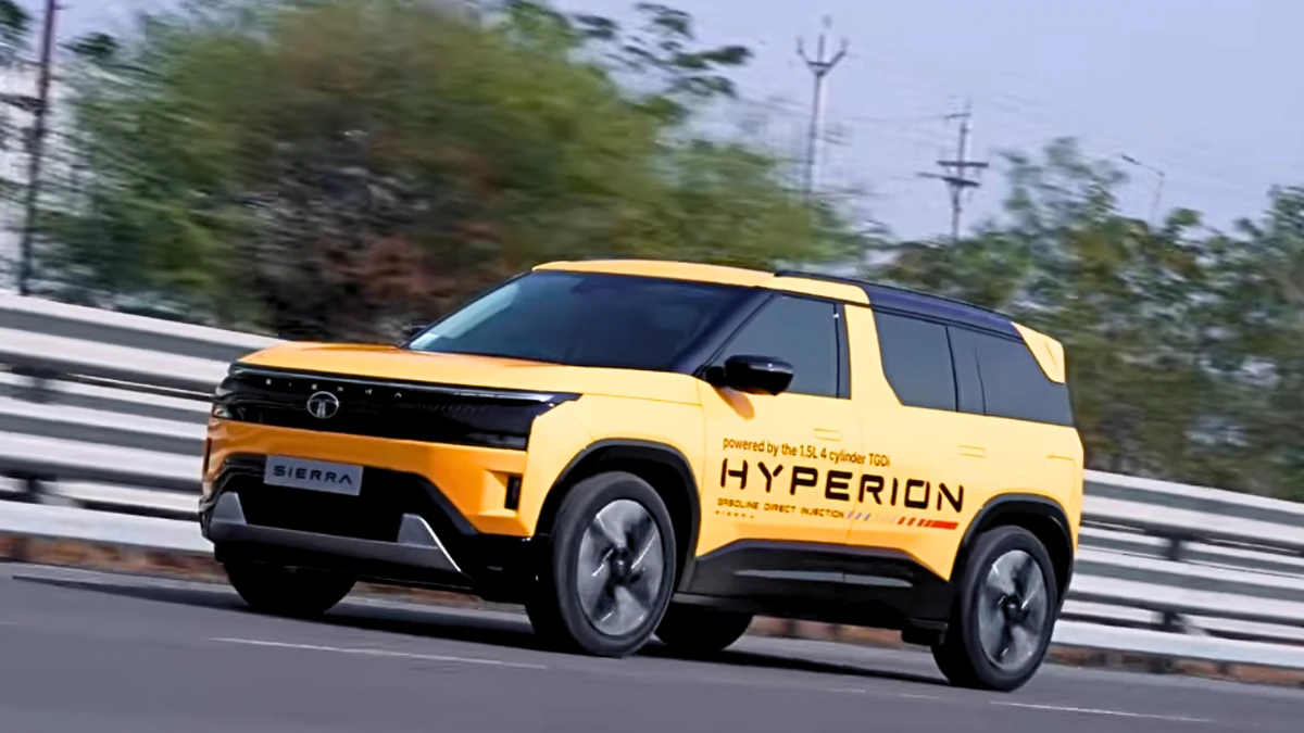 Tata Sierra Turbo Petrol Hits 222 kmph Top Speed