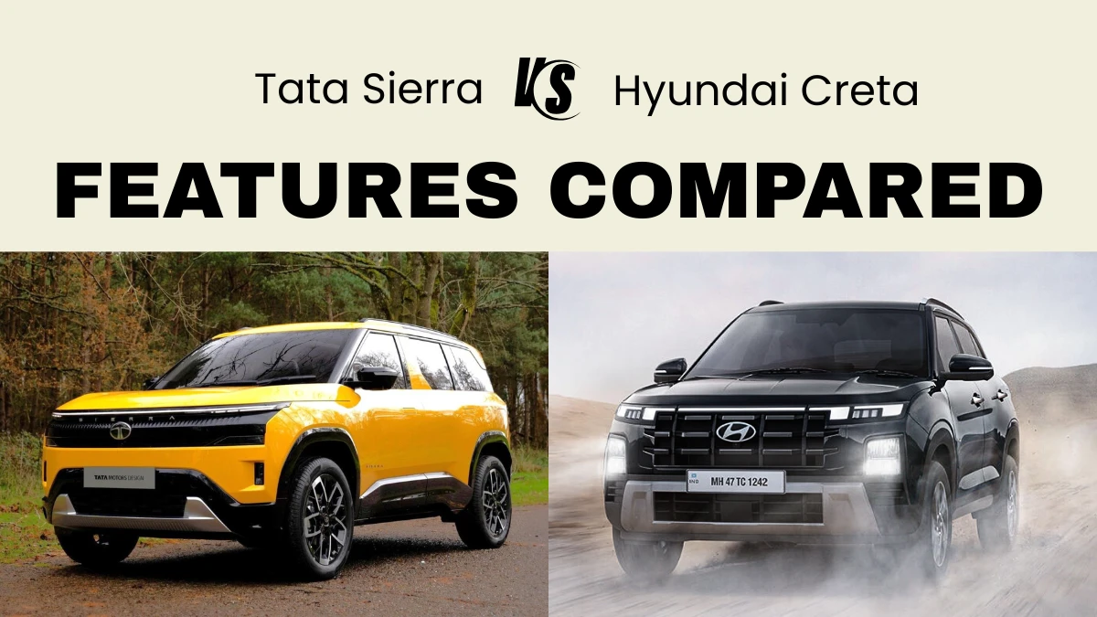 Tata Sierra vs Hyundai Creta - Top 5 Features That Make Sierra the Winner
