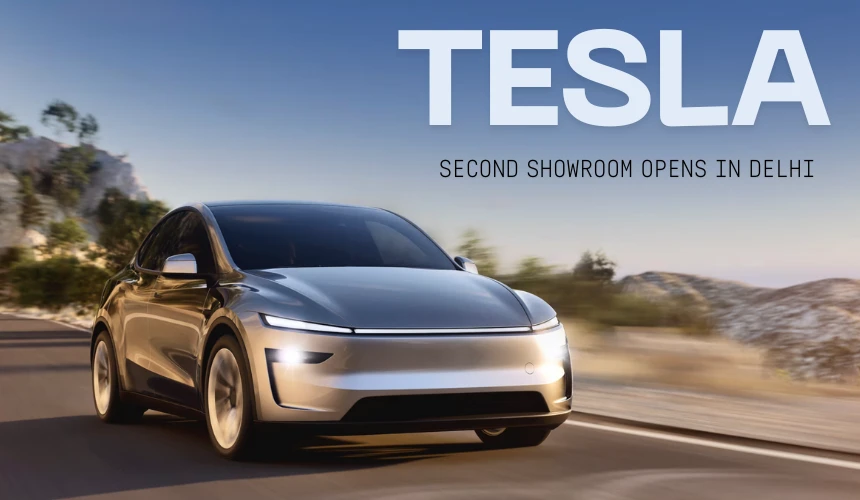 Tesla Opens Delhi Showroom at Aerocity – Model Y Sales Begin in NCR