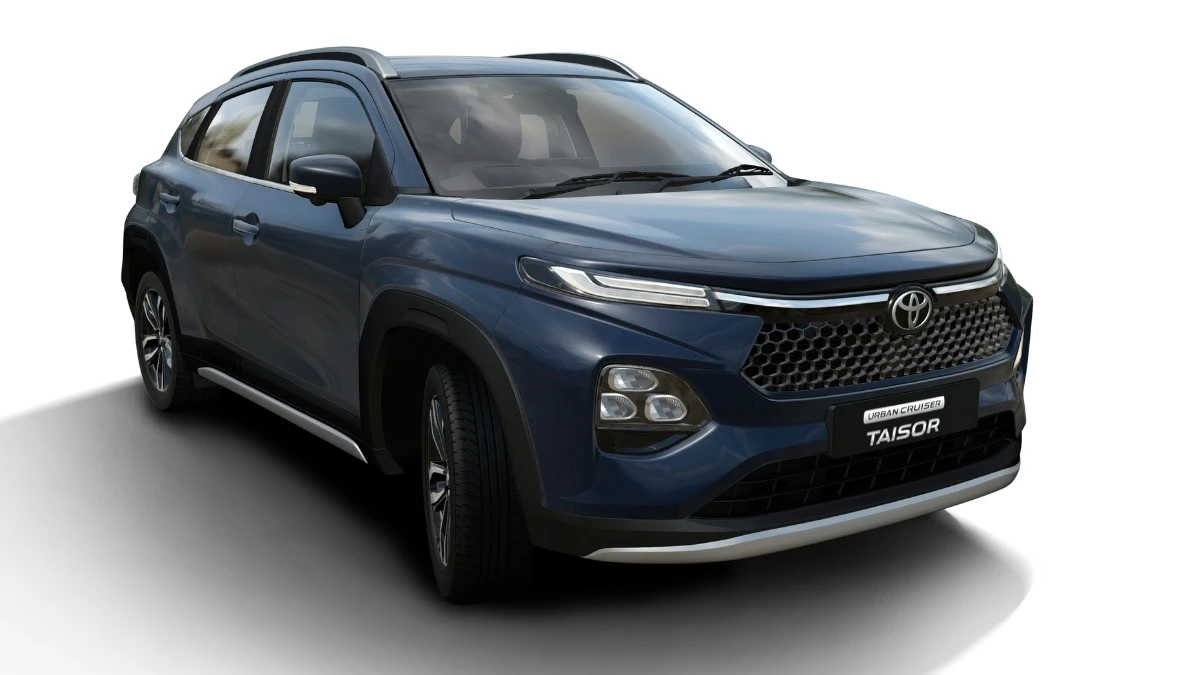 2025 Toyota Taisor Gets New Bluish Black Colour and Six Airbags as Standard
