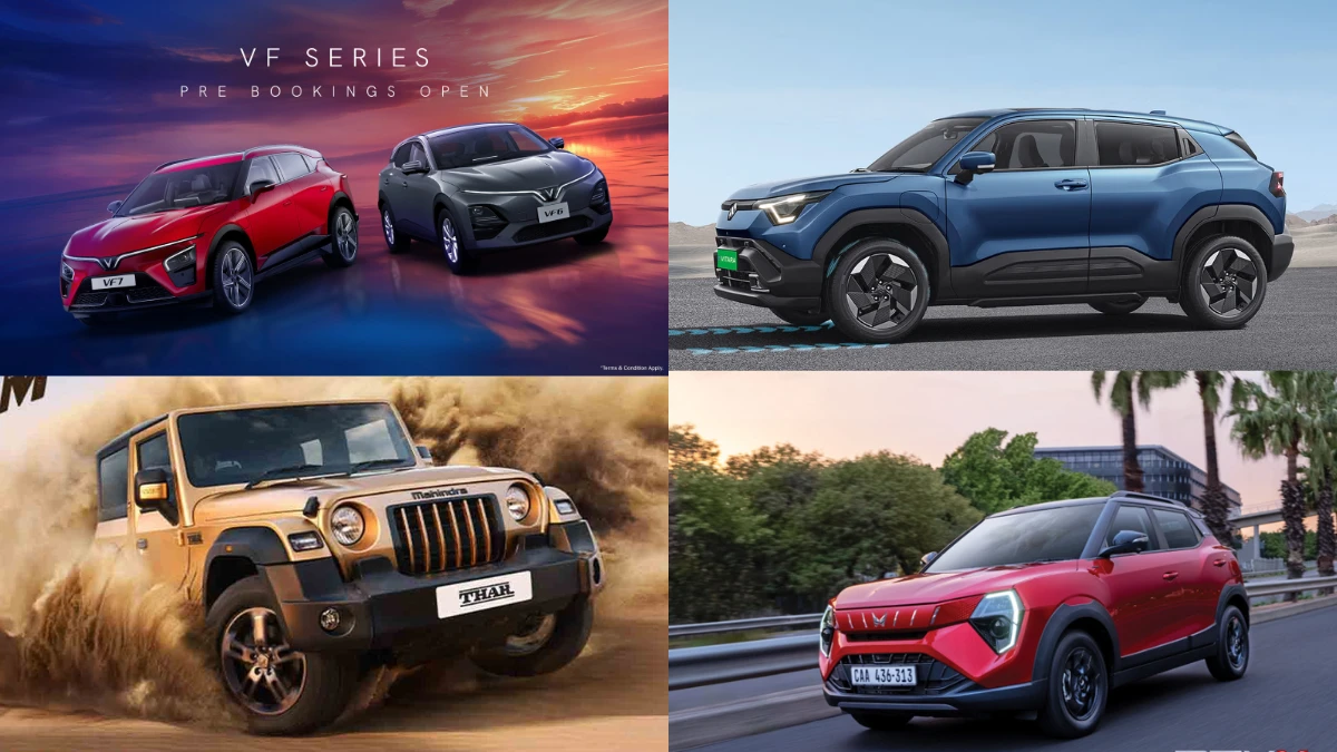 Upcoming Cars in September 2025 - Maruti Escudo to Mahindra Thar Facelift