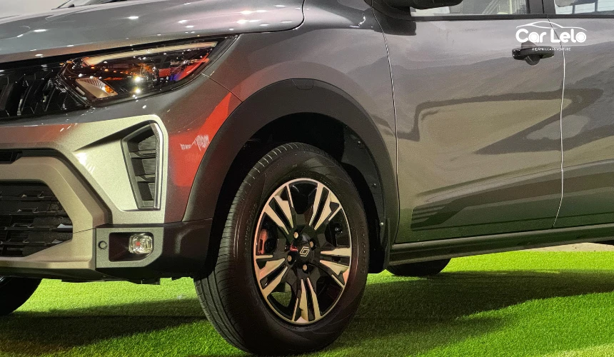 2025 Renault Triber facelift alloy wheels
