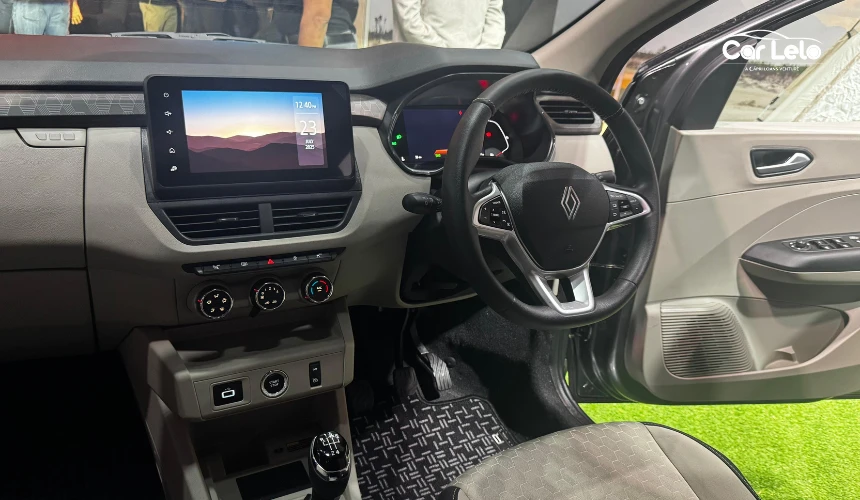 2025 Renault Triber facelift interior