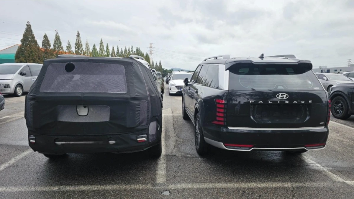 2026 Kia Telluride Rear Spied