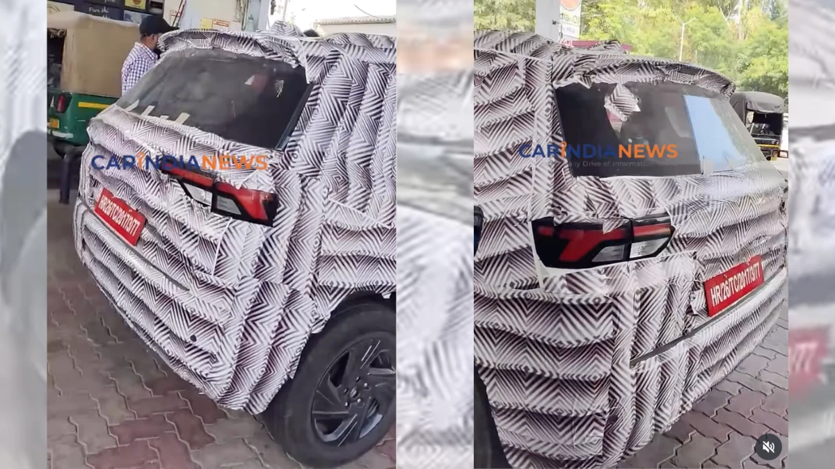 new maruti suzuki brezza 2026 spied