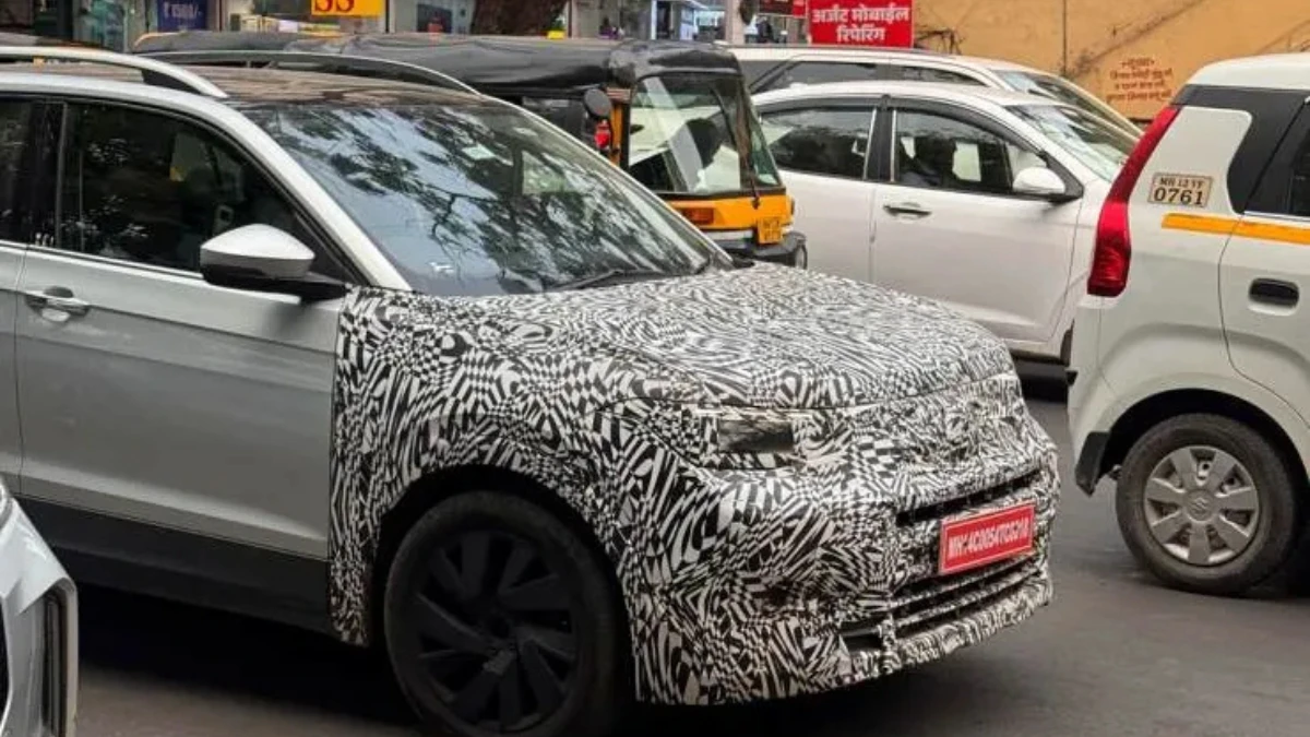 2026 VW Taigun Facelift Spied