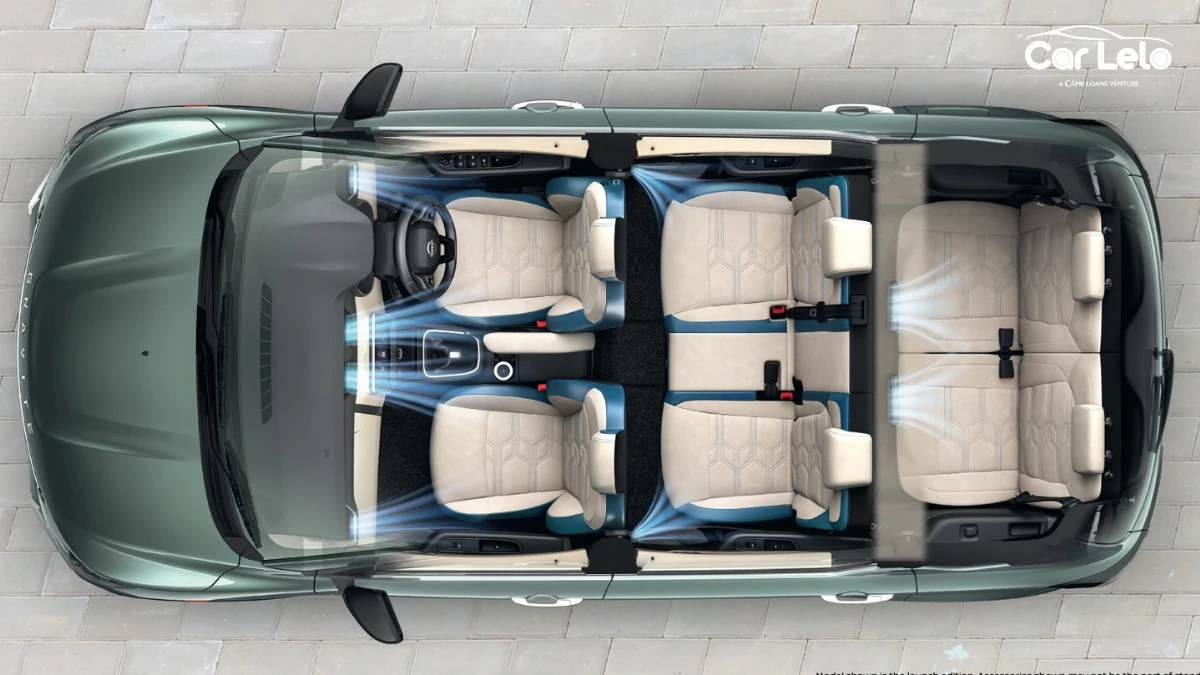 7 Seats with 150+ Seating Modes