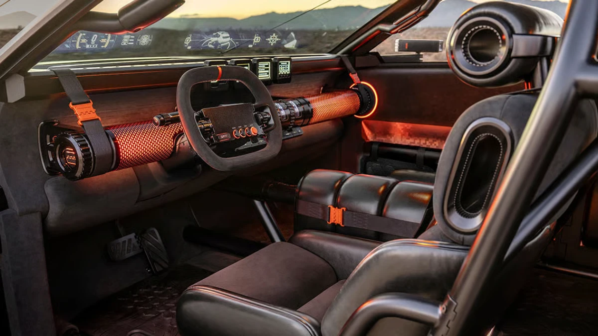 Carter off-road interior