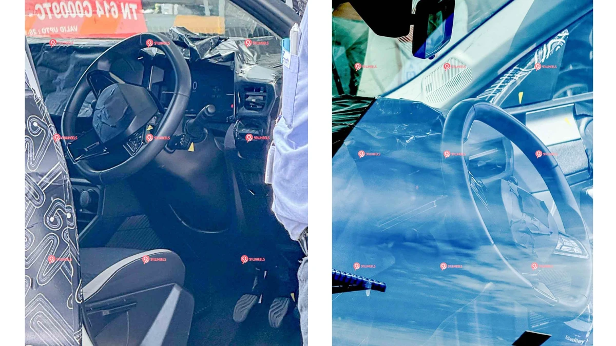 NEW NISSAN C SUV INTERIOR SPIED