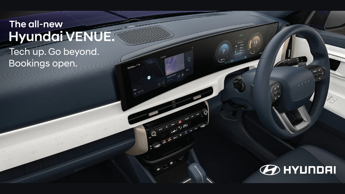 2025 hyundai venue dual screen setup