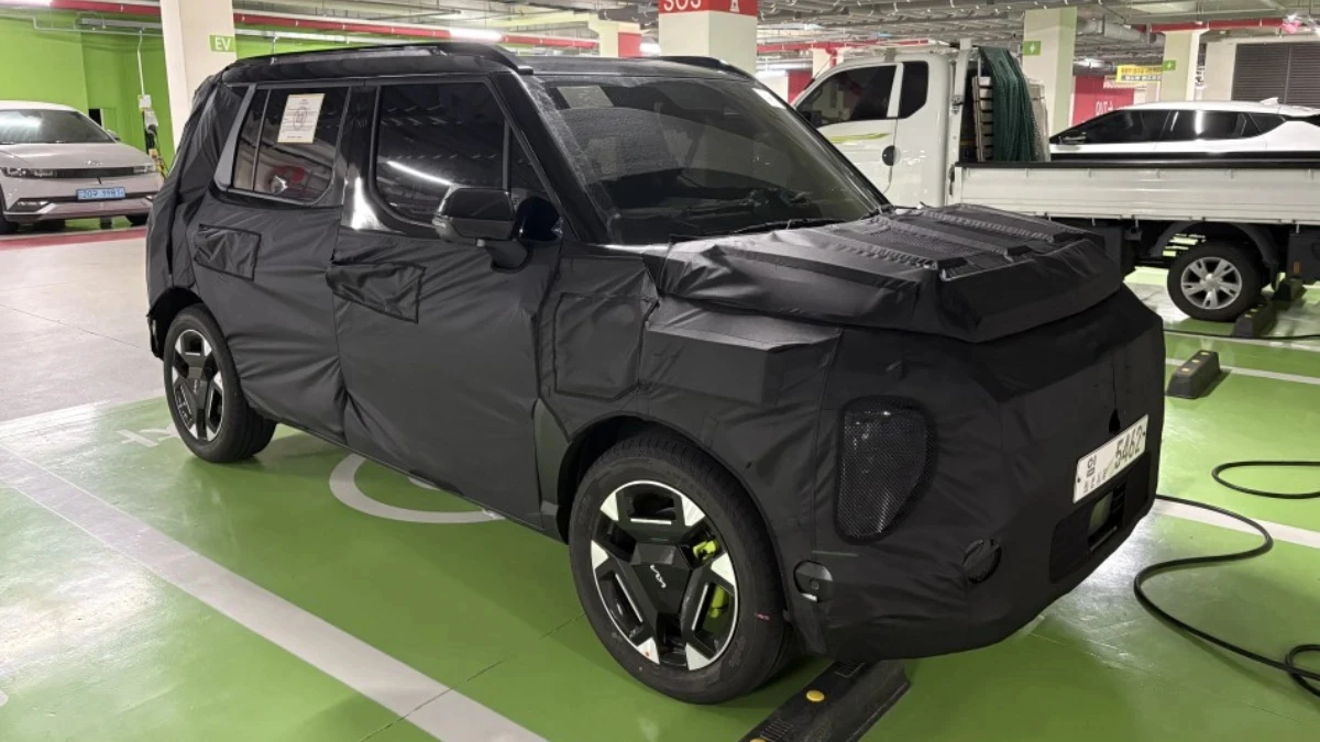 Kia Syros EV Spotted Testing