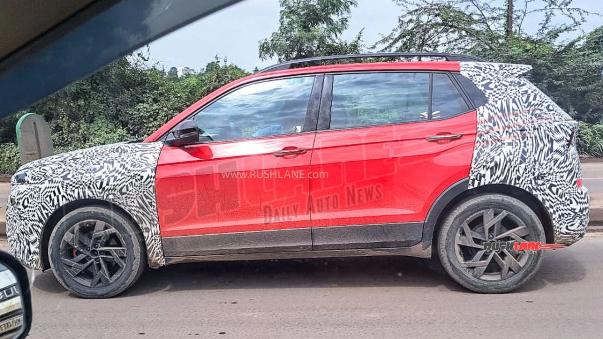 Kushaq facelift 2026 spied