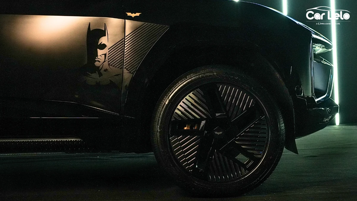mahindra be 6 batman edition alloy wheels