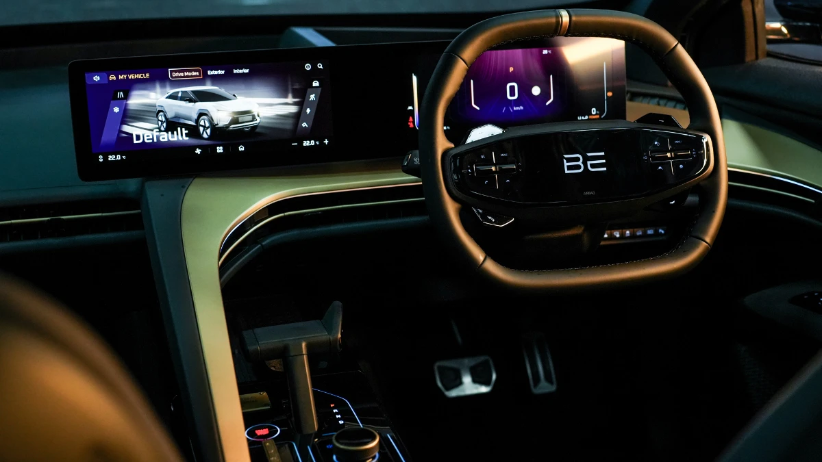 Mahindra BE 6 Batman Edition Interior