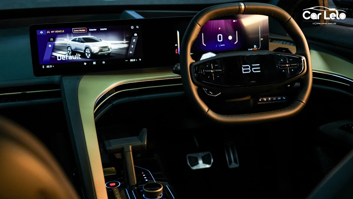 mahindra be 6 batman edition dashboard