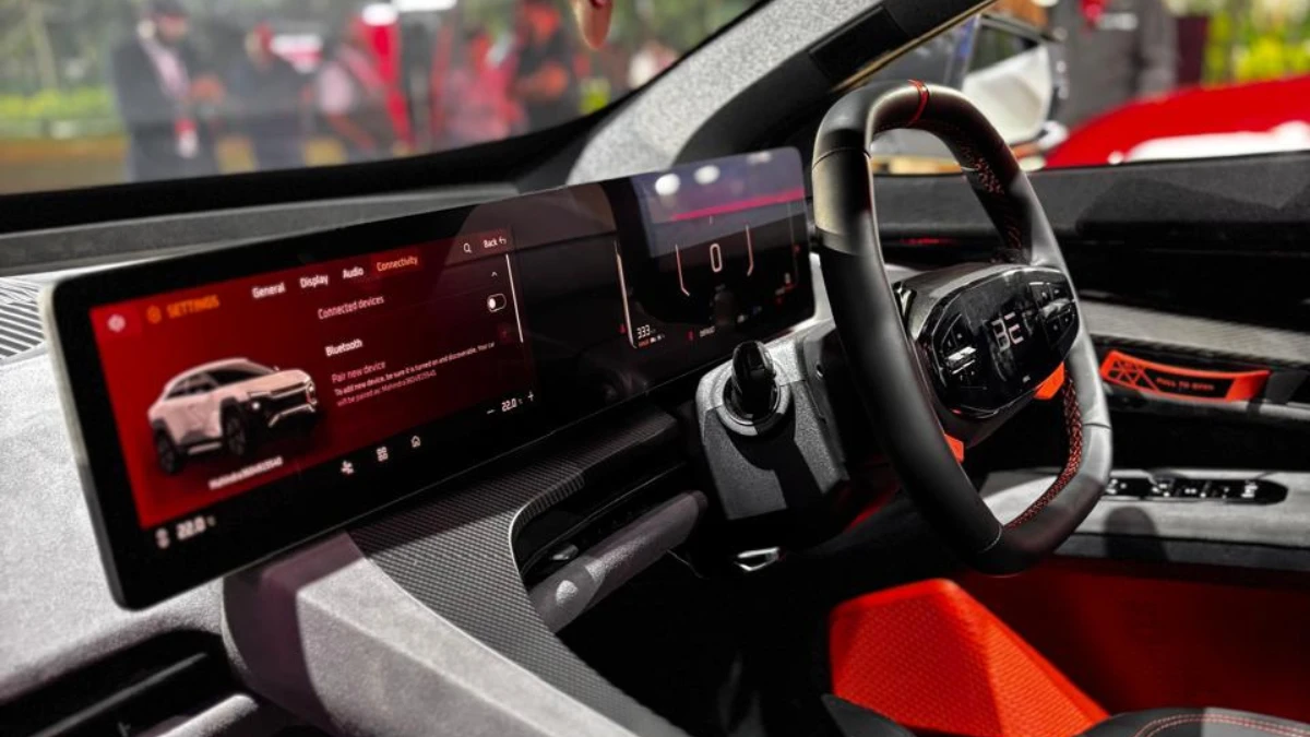 Mahindra BE 6 Formula E Interior Changes