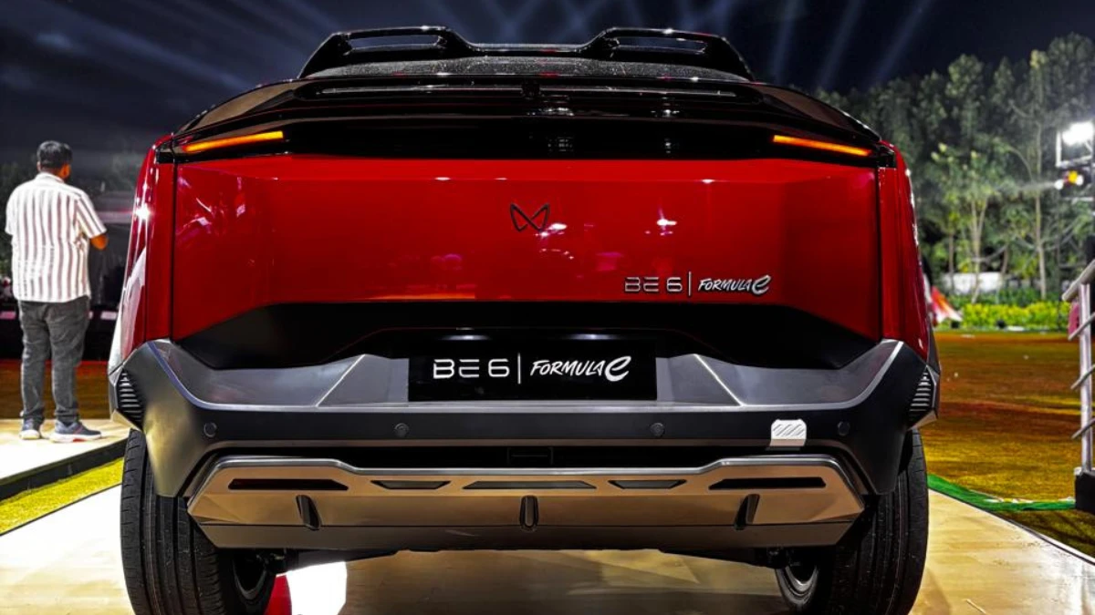Mahindra BE 6 Formula E Exterior Changes