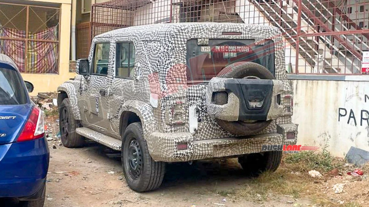 2026 mahindra thar facelift design and features