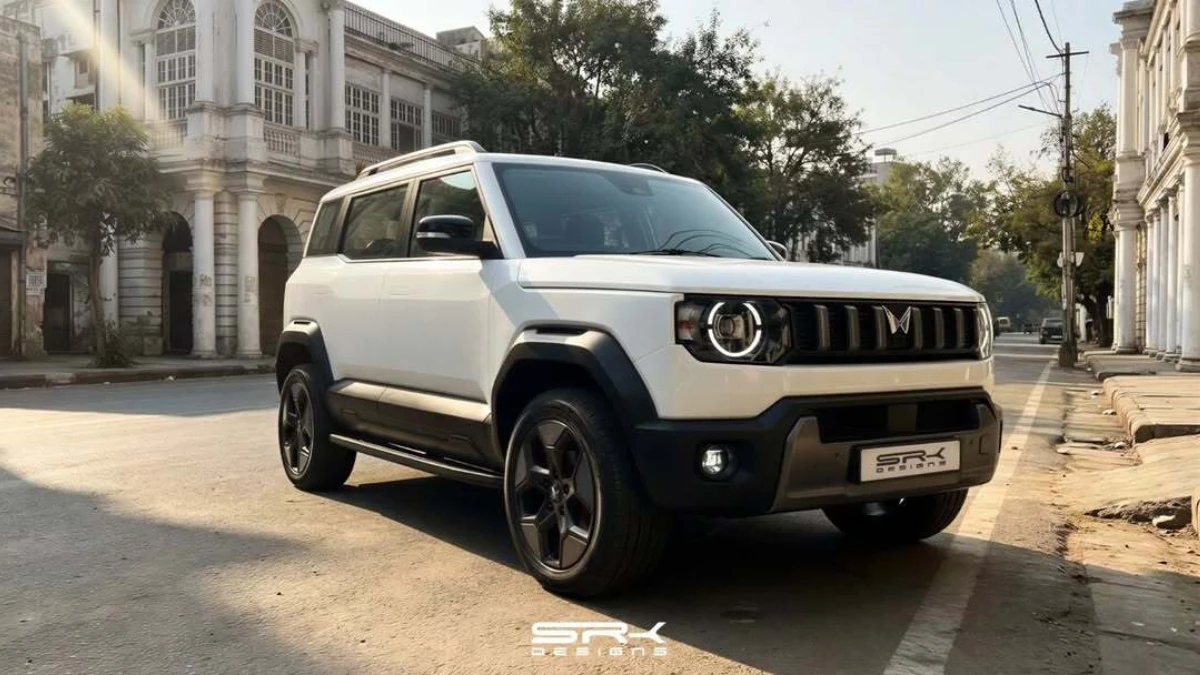 Mahindra Vision S Rendered Front