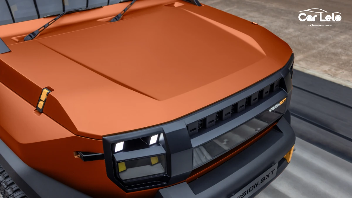 mahindra vision sxt concept front bumper