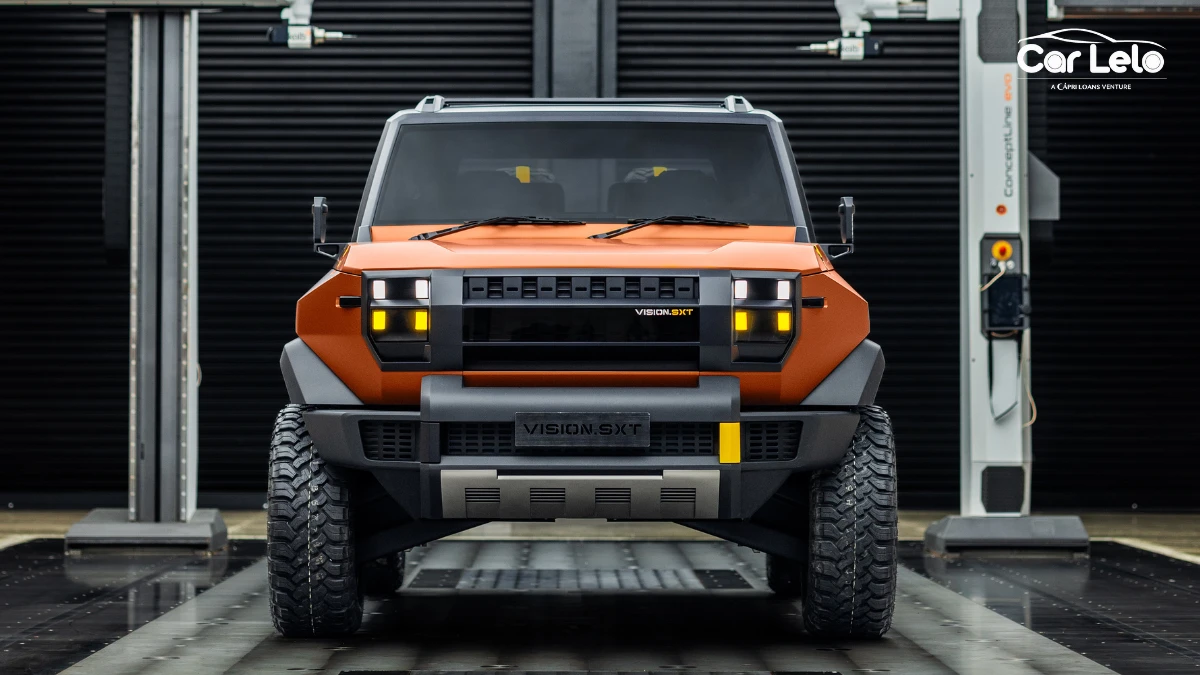 mahindra vision sxt front
