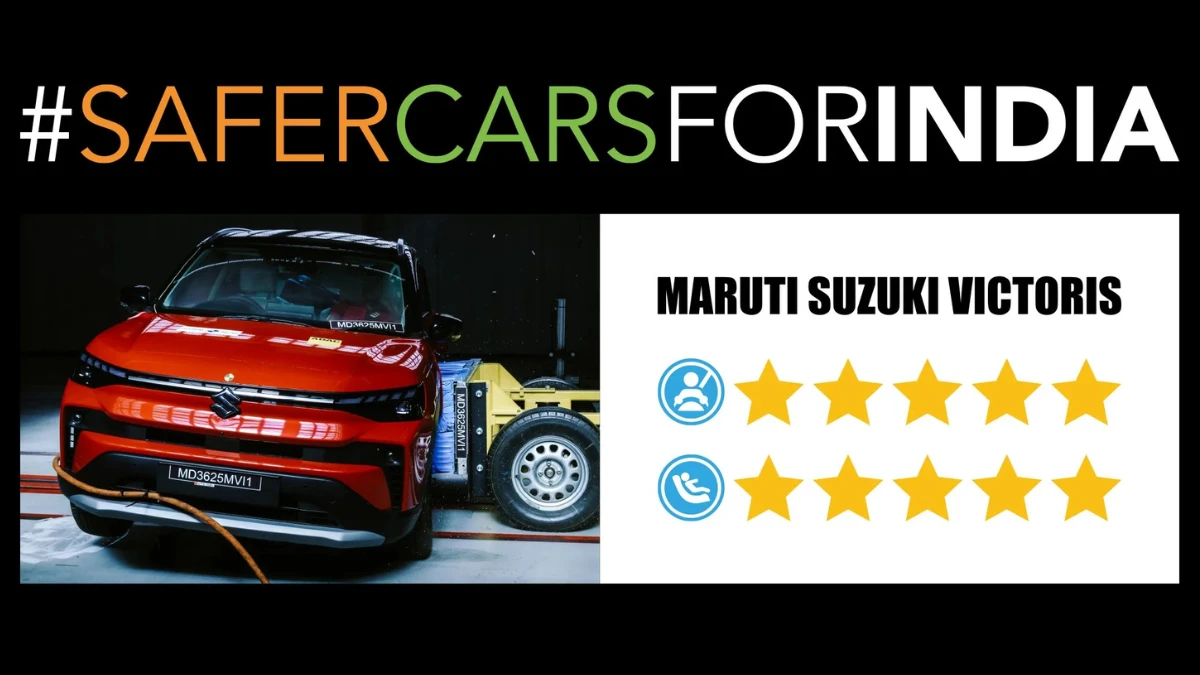 maruti victoris 5 star safety rating