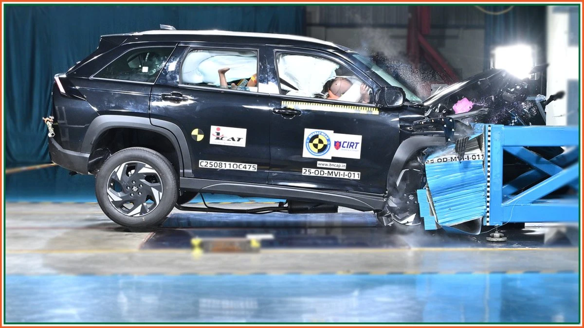 Maruti Victoris Child Protection Test