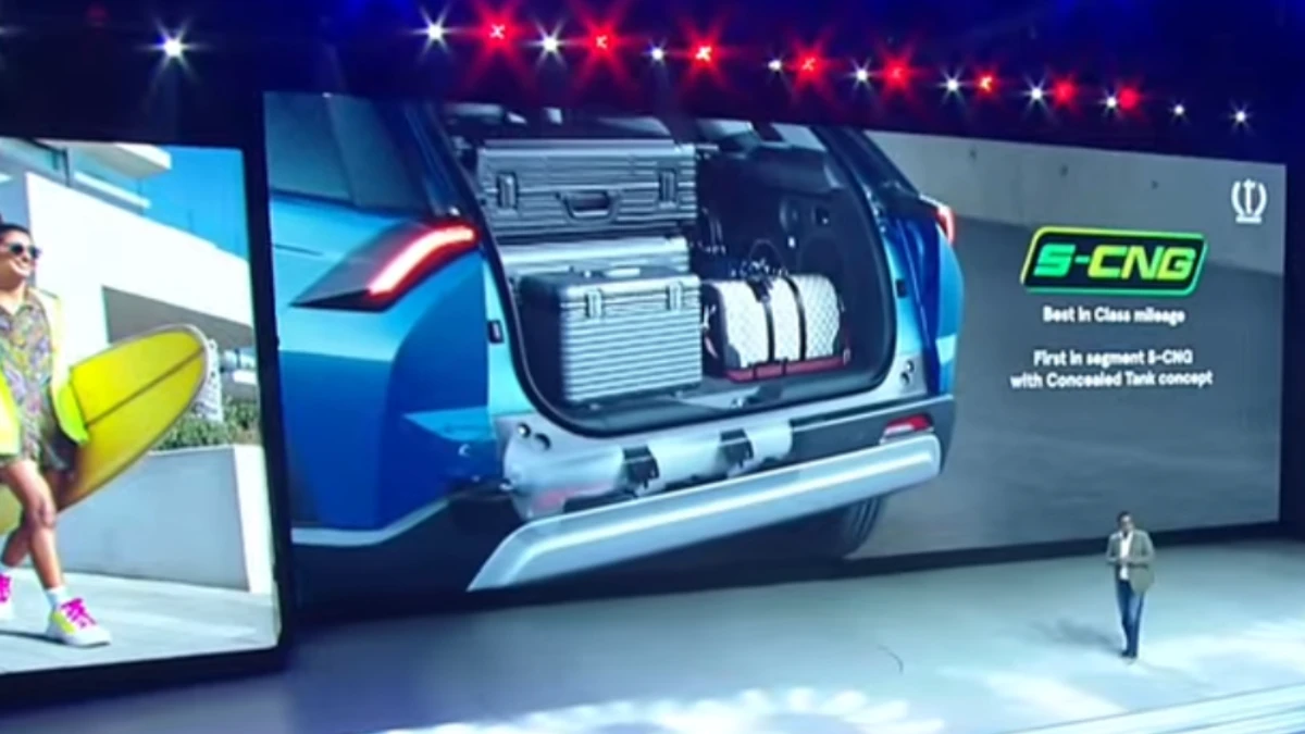 Maruti Victoris Underbody CNG Tank confirmed