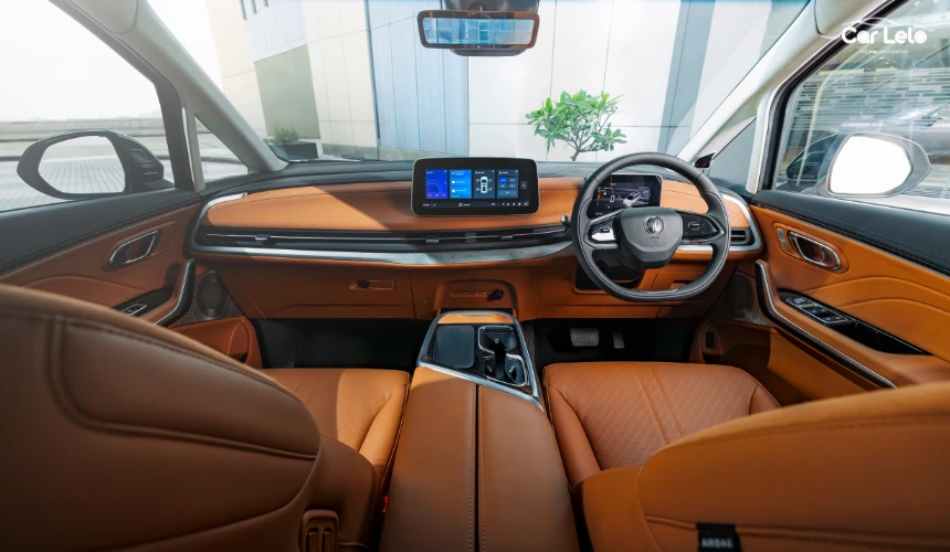MG M9 INTERIOR FEATURES