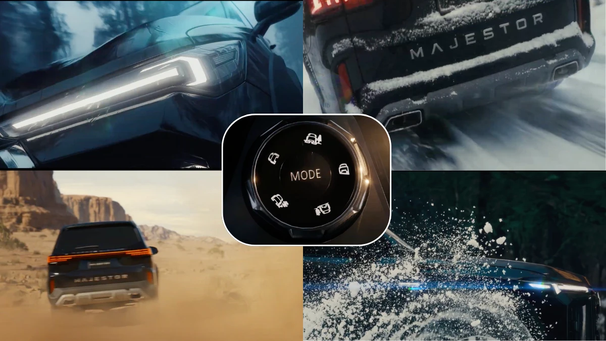 MG Majestor Teaser Highlights Strong Off-Road Capability