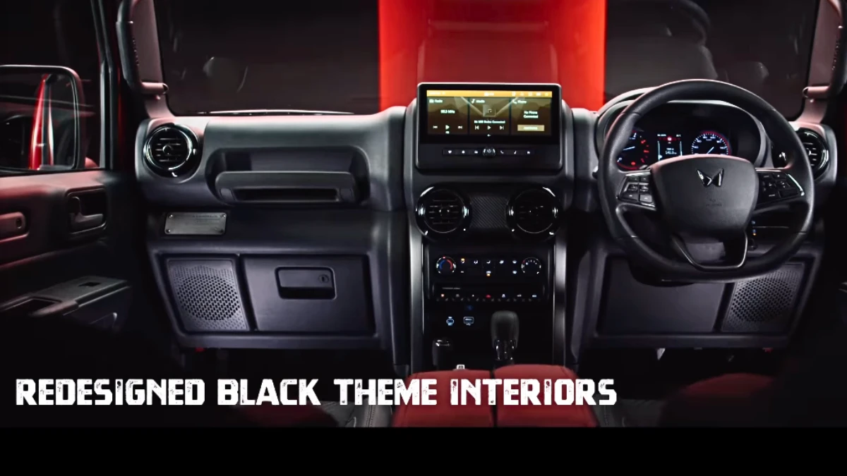 mahindra thar facelift 2025 new features