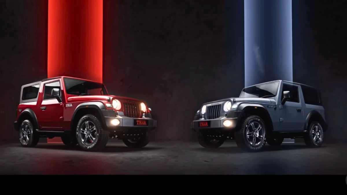 mahindra thar facelift launched