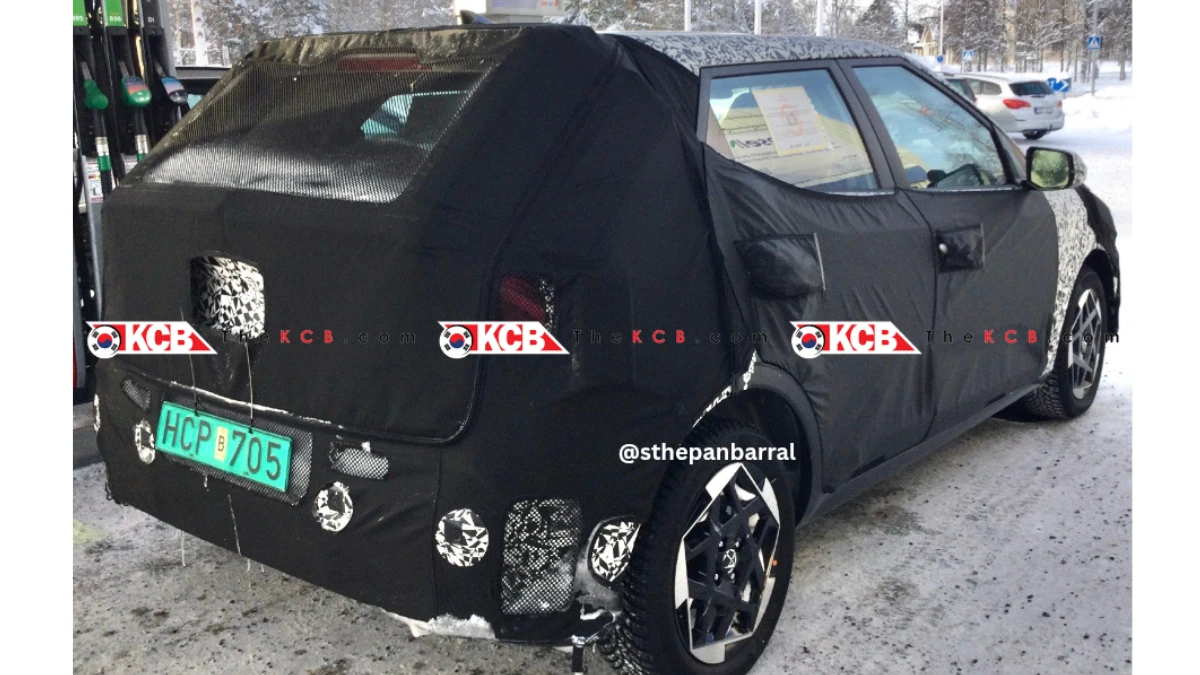 New-gen Hyundai i20 Rear Profile Spied