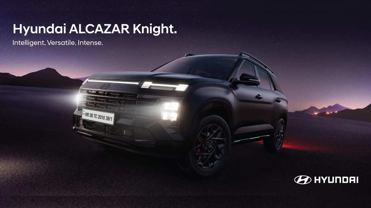 hyundai alcazar knight launched