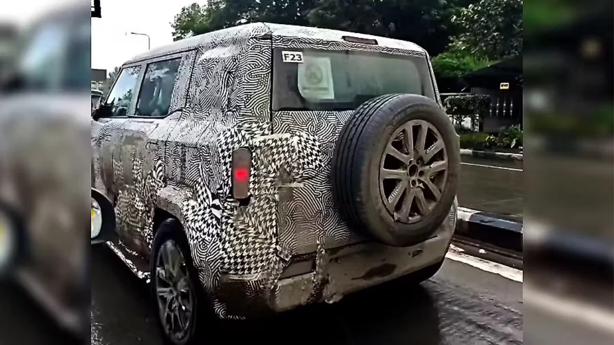 New Mahindra Vision S compact SUV Spied Testing