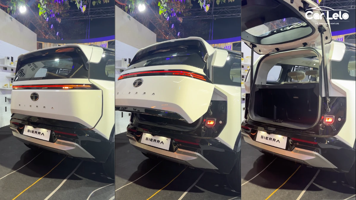 2025 tata sierra electronic tailgate