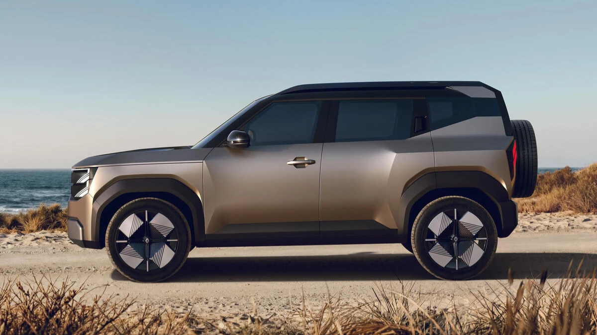 Renault Bridger SUV side profile