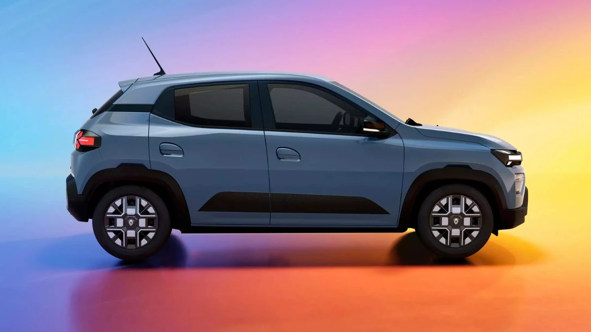 Kwid EV Side Profile