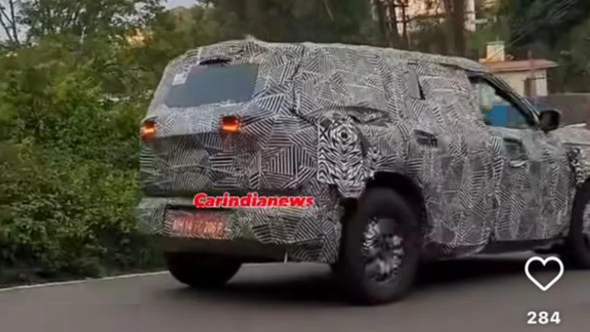 Tata Sierra Base Variant Rear Design