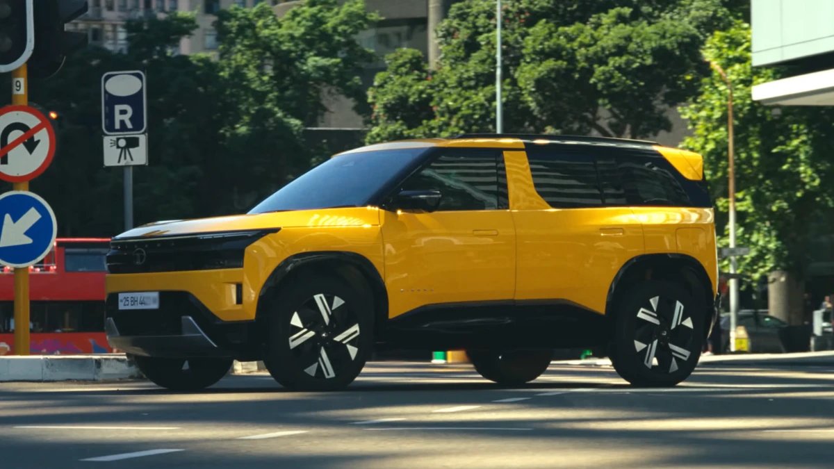 Tata Sierra ICE side profile