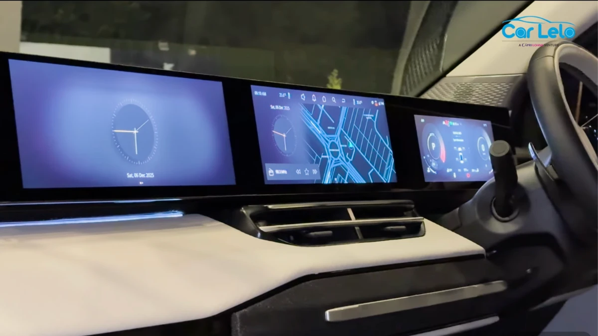 Tata Sierra Interior Review Displays