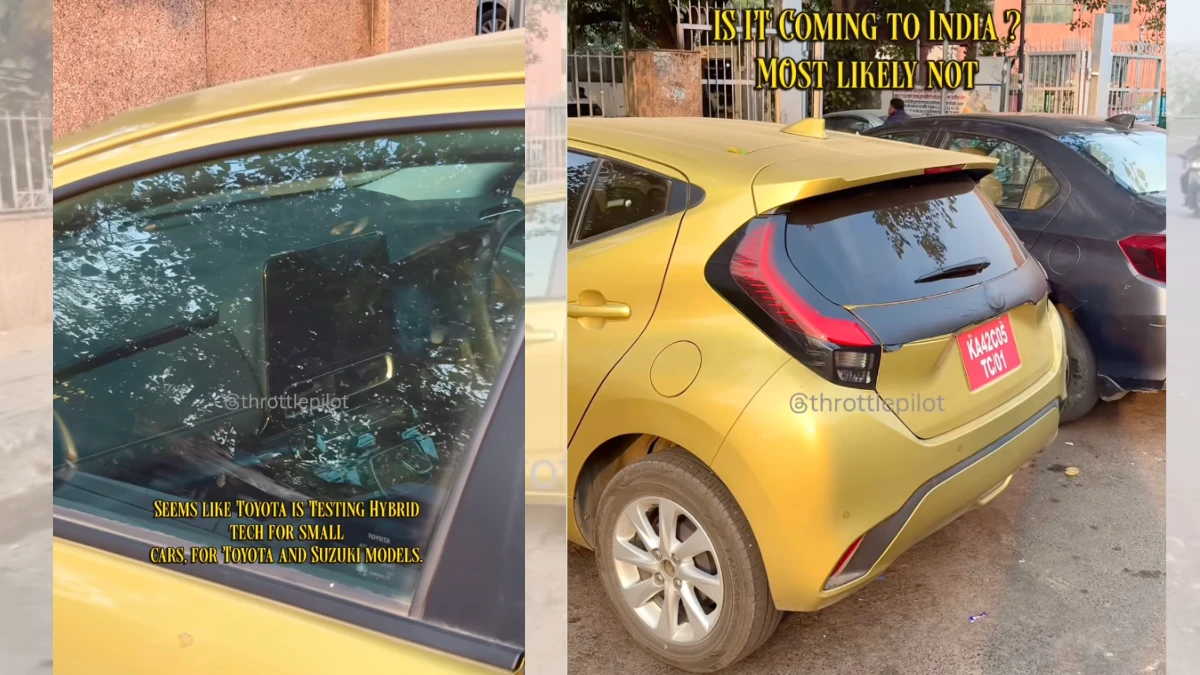 toyoa aqua india launch