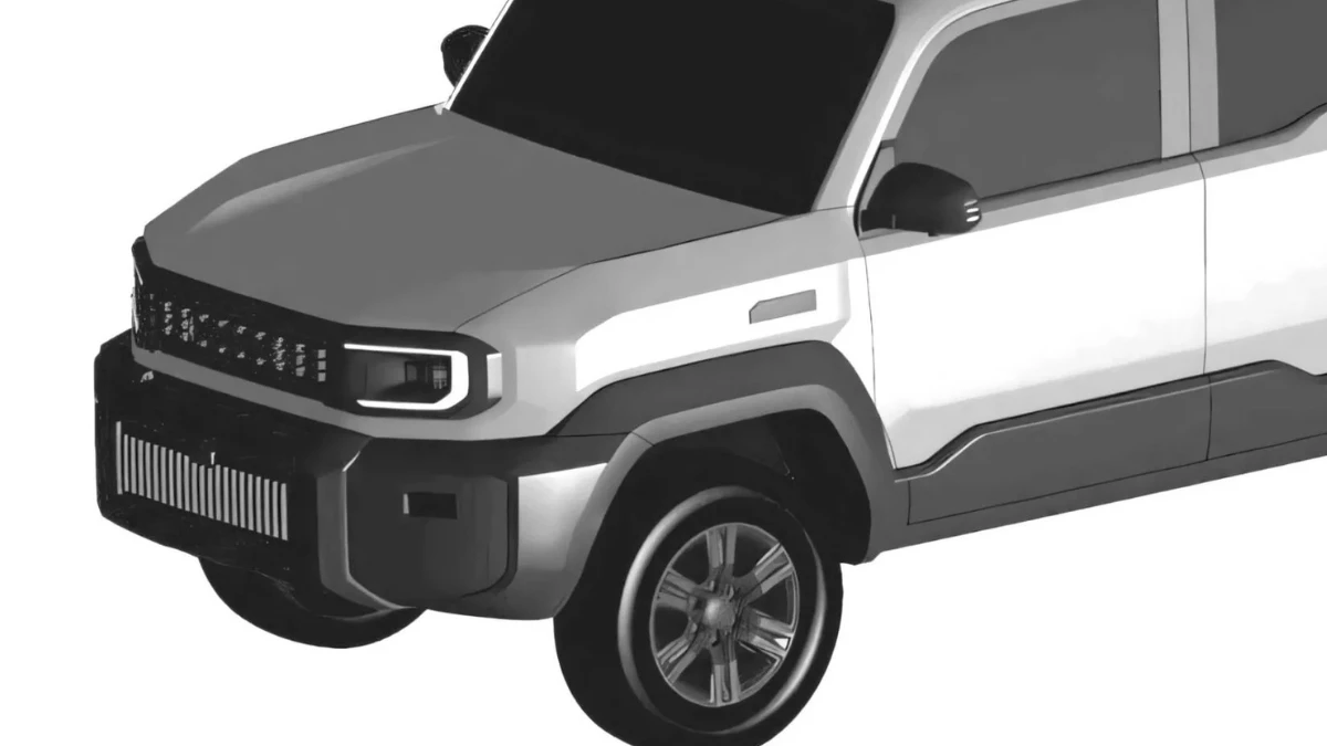 Toyota FJ Cruiser Patent Image Design