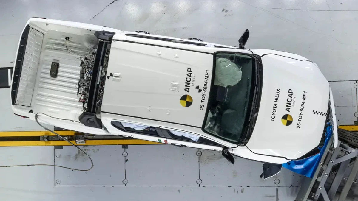 Toyota Hilux crash test rating