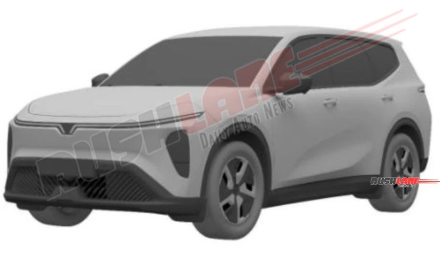 VinFast 7-Seater SUV Design Patented in India