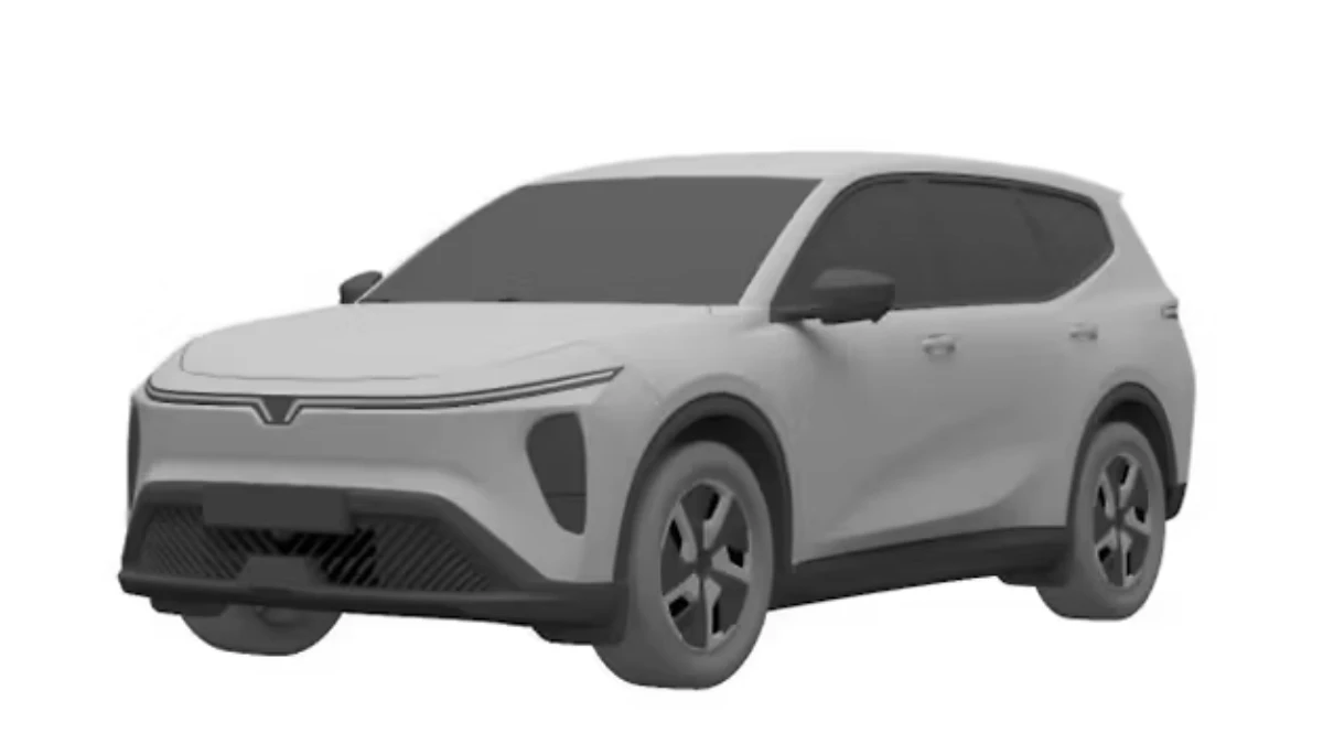 vinfast limo green design patented in india